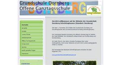 Desktop Screenshot of grundschule-dornberg.de